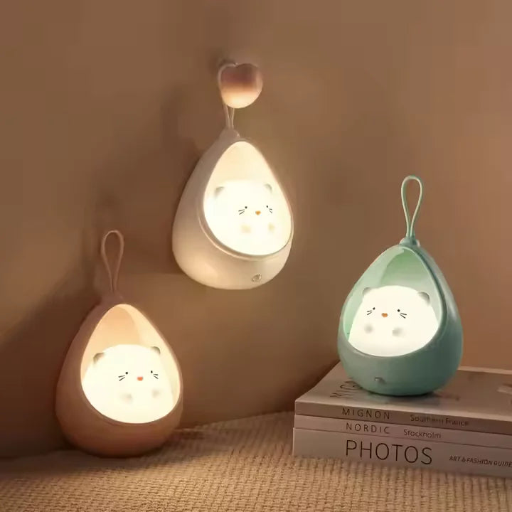 Factory Cute Design Wall Motion Led Wholesale Baby Lamp Sensor Silicone Children's Night Light